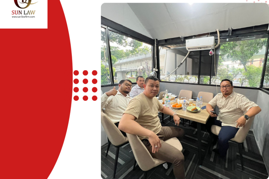 Kordinasi Sun Law & Partners Dengan Pihak PT Sahri Anugerah Pusaka